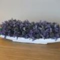 Limonium paars-wit bloemstuk