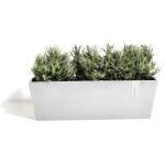 Ecopots Bruges bloembak 55 cm - witgrijs 