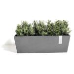 Ecopots Bruges bloembak 55 cm - grijs