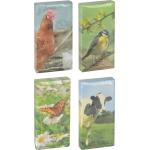 Zakdoekjes met natuurprint (4 stuks)