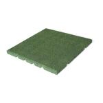 Rubbertegel groen 50 x 50 cm - 25 mm