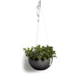 Ecopots Brussels hanging basket Ø 27 cm - antraciet 