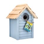 Bûten Home Vogelhuisje koolmees Beachhut Bonaire - blauw