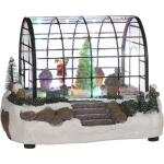 Kersttafereel Greenhouse Santa - 22 x 18 x 15.5 cm