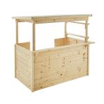 Houten speelhuis Playa - 131 x 83 x H 118 cm