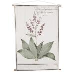 Wanddoek met bloemen Soler - 106 x 140 cm