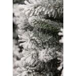 Black Box kunststof kerstboom Chandler smal frosted - 155 cm