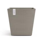 ECOPOTS Rotterdam met waterreservoir taupe - 45 cm