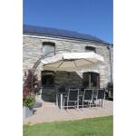 Easy Sun parasol 350 klassiek olefin met voet - beige