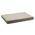 Hondenkussen memory foam Zira grijs - 120 x 80 x 10 cm