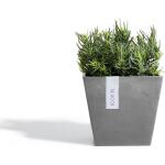 Ecopots Rotterdam grijs - 20 cm