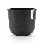 ECOPOTS Oslo met waterreservoir - antraciet Ø 25 cm