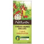 Naturen gele lijmvangplaten (7 stuks)