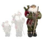 Kerstman staand rood/groen 60 cm