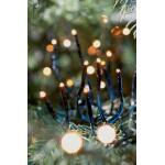 Kerstverlichting cluster met dimmer zwart - 1128 led - 10 m