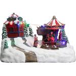 Led kerstdorp molen 26 x 16 x 17 cm