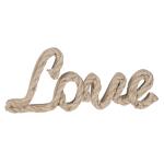 LOVE decoratie - 25 x 2 x 10 cm