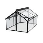 Vitavia Gaia Jumbo miniserre aluminium zwart  - 83 x 119 cm - 0,99  m²