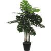 Kunstplant Monstera hoog in pot - 75 x 100 cm