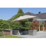 Easy Sun parasol XL375 Olefin met voet - taupe