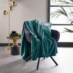 XL plaid BILLY flannel fleece 150 x 200 cm - Sagebrush Green