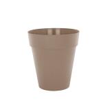 Bloempot Capri hoog 46 cm - taupe