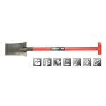 Polet professionele spade 320/160/3 2v T-ST fibersteel - 95 cm