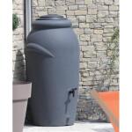 Regenton antraciet SLIMFIT - 210 liter