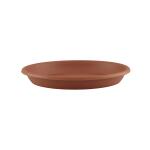 Onderschotel rond 13 cm - terracotta