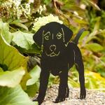 Silhouet puppy hond - decoratief