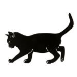 Silhouette balancerende kat - decoratief