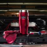 Thermos King isoleerbeker rood - 470 ml