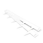 Kantopsluiting Multi Edge Metal 950 cm - wit