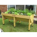 Vegtrug verhoogde kweektafel  - 180 x 76 x 80 cm