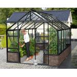 Vitavia Mercurius 9900 tuinkas aluminium zwart - 385 x 257 x 249 cm