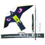 Vogelverjager Kite hawk met paal tot 4 meter