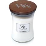 WoodWick Medium Candle - White Tea & Jasmine