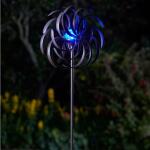 Windspinner Spiro dubbel op zonne-energie