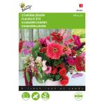 Zomerbloemen roze en rood mengsel